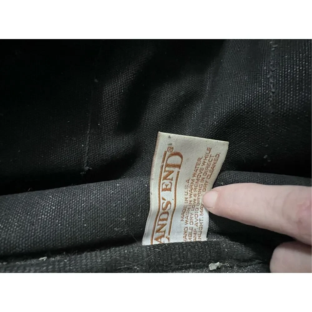 Lands End Square Rigger Canvas Carry On Bag Lands End Square Rigger Garment Bag - Picture 3 of 8